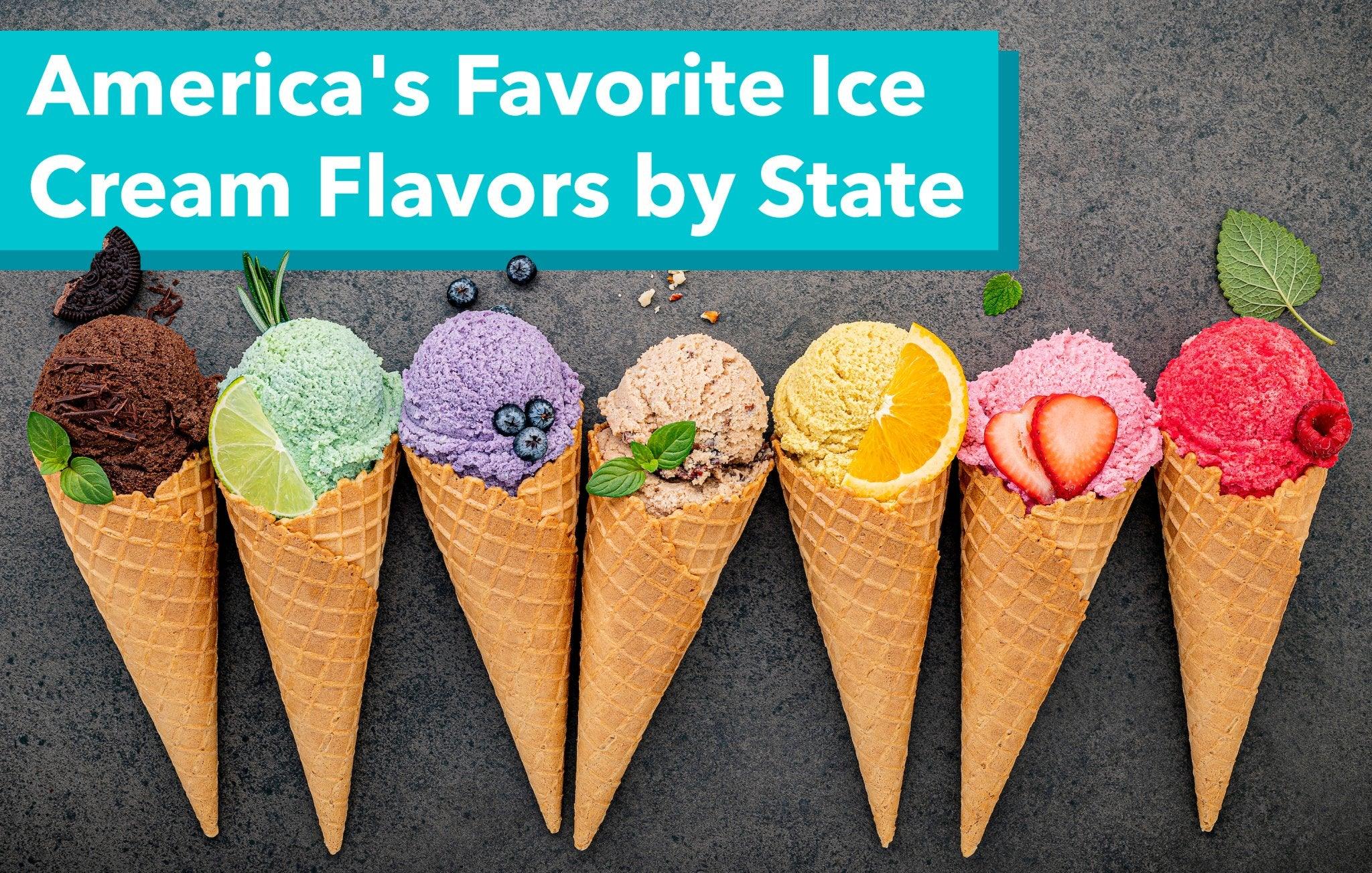 The Most Popular Ice Cream Flavors in Each State