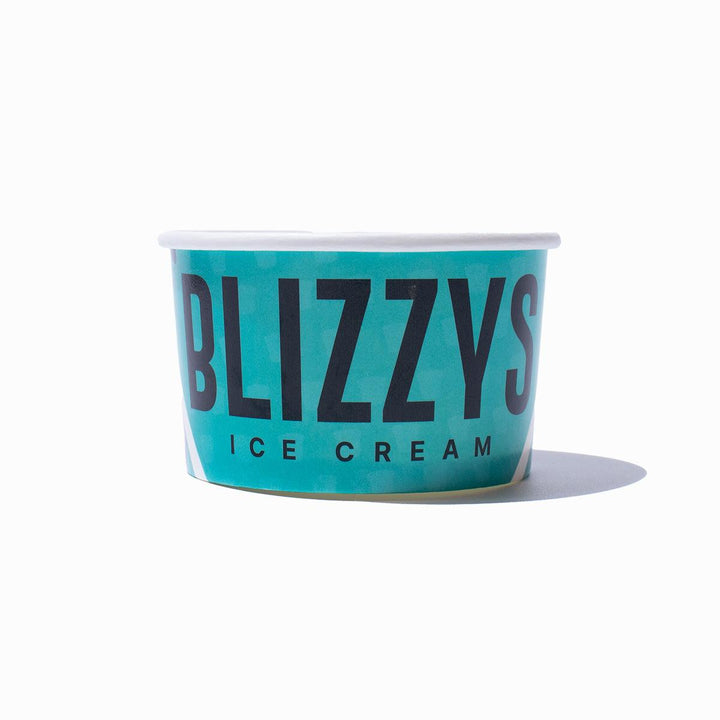 Front view of custom ice cream cup