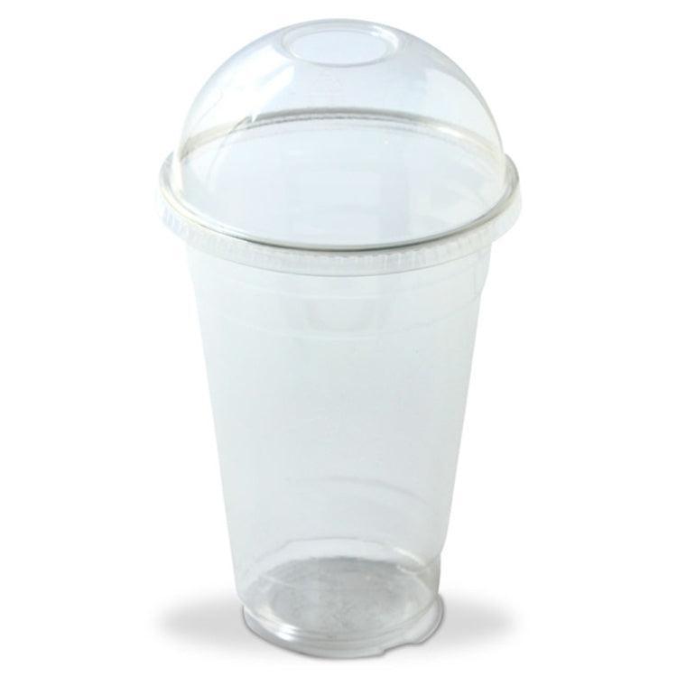UNIQIFY® Clear Dome Lids for 98mm 12, 16, 20, and 24oz Plastic Drink Cups - 98020