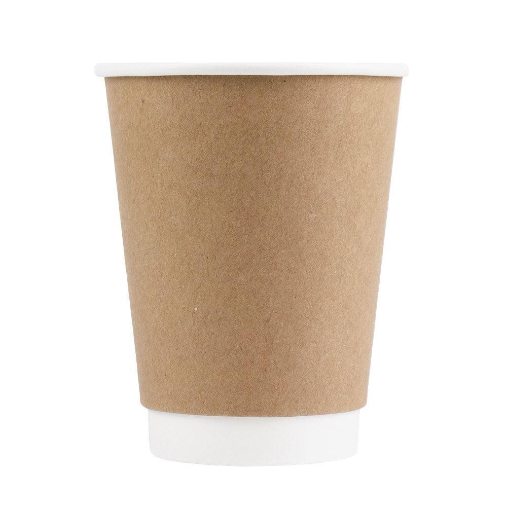 UNIQIFY® 12 oz Double-Wall Hot Paper Cups by Kraft - HCF800076
