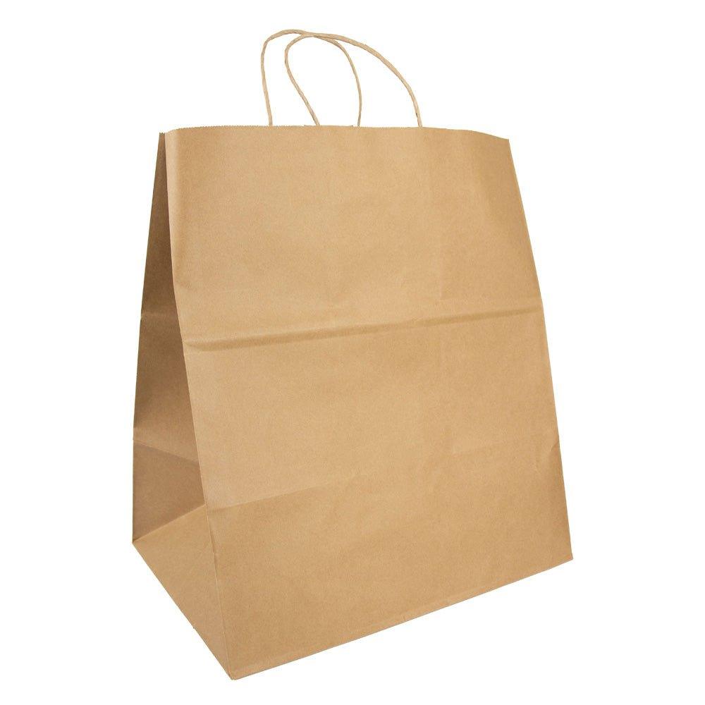 PREMIUM USA Recycled Kraft Paper Bag 14" X 12" X 7" - T255232KF07