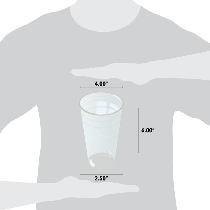 UNIQIFY® 24 oz Clear Plastic Drink Cup - 34624