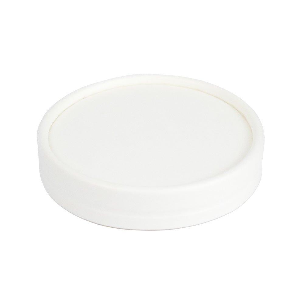 UNIQIFY® 4 oz Pretty Perfect Paper Ice Cream Cup Lids - 39904M