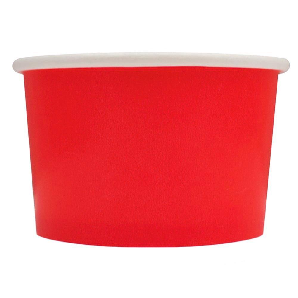 UNIQIFY® 4 oz Red Ice Cream Cups - 73013