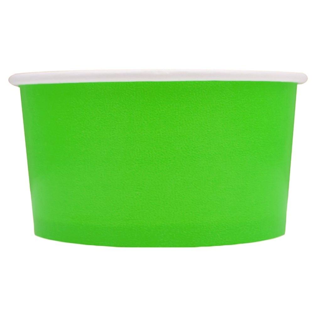 UNIQIFY® 6 oz Green Ice Cream Cups - 73310