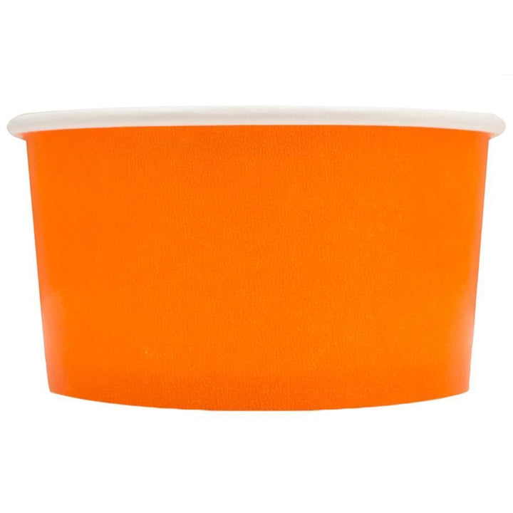 UNIQIFY® 6 oz Orange Ice Cream Cups - 73314