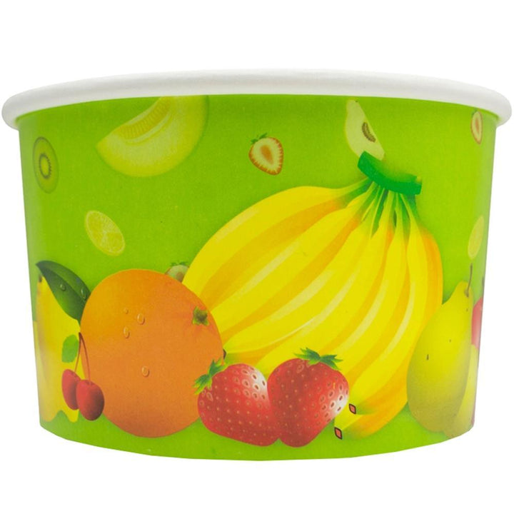 UNIQIFY® 8 oz Fresh Fruit Ice Cream Cups - 73550
