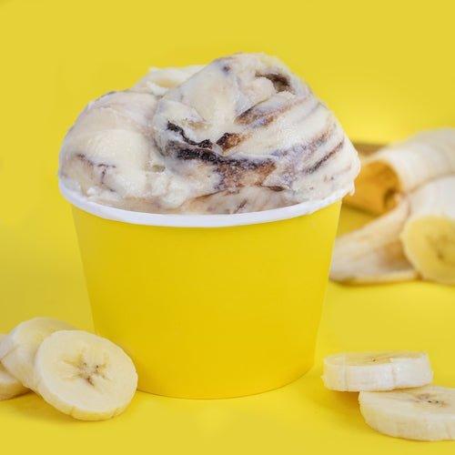 UNIQIFY® 8 oz Yellow Ice Cream Cups - 08YLLWFDSCUP