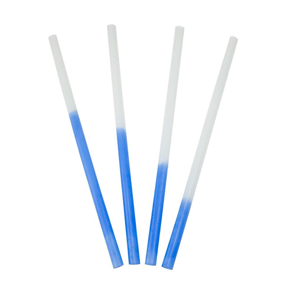 UNIQIFY® Crazy Color Changing Straws - White to Blue - 50053
