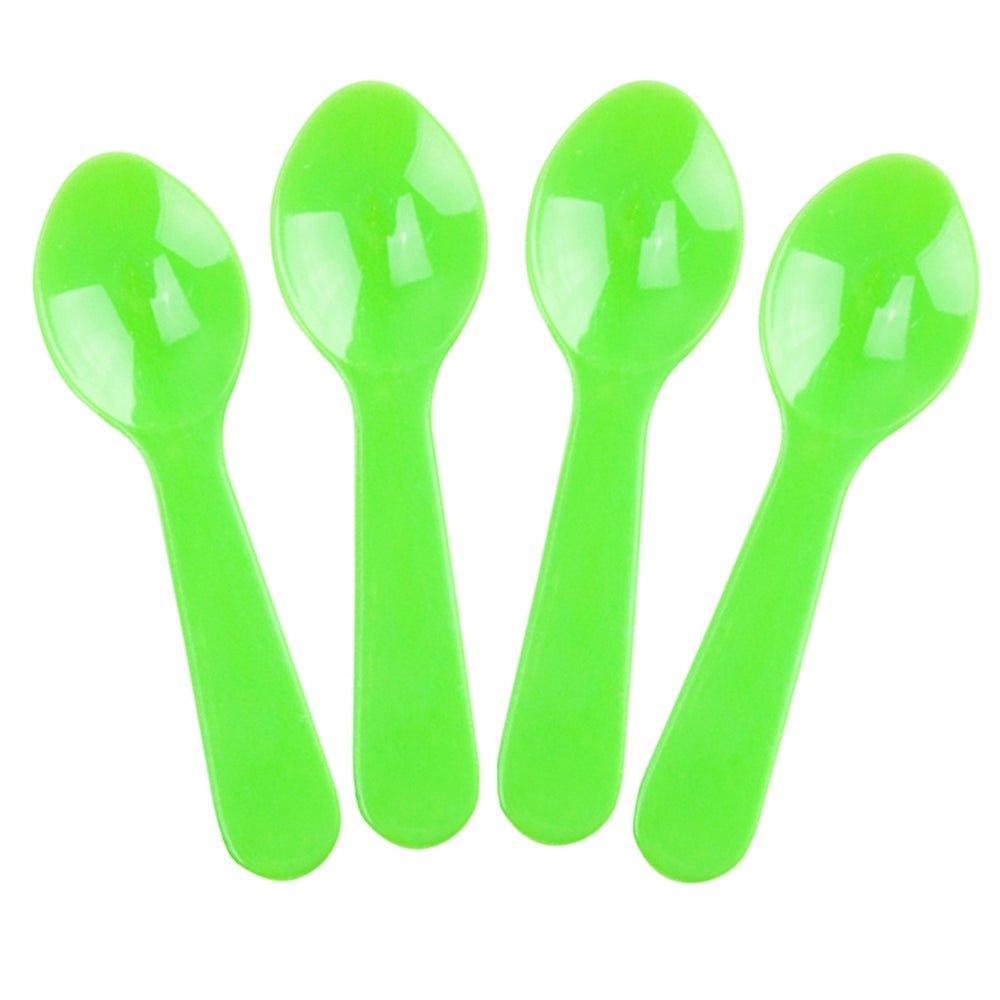 UNIQIFY® Green Mini Tasting Spoons - 42710