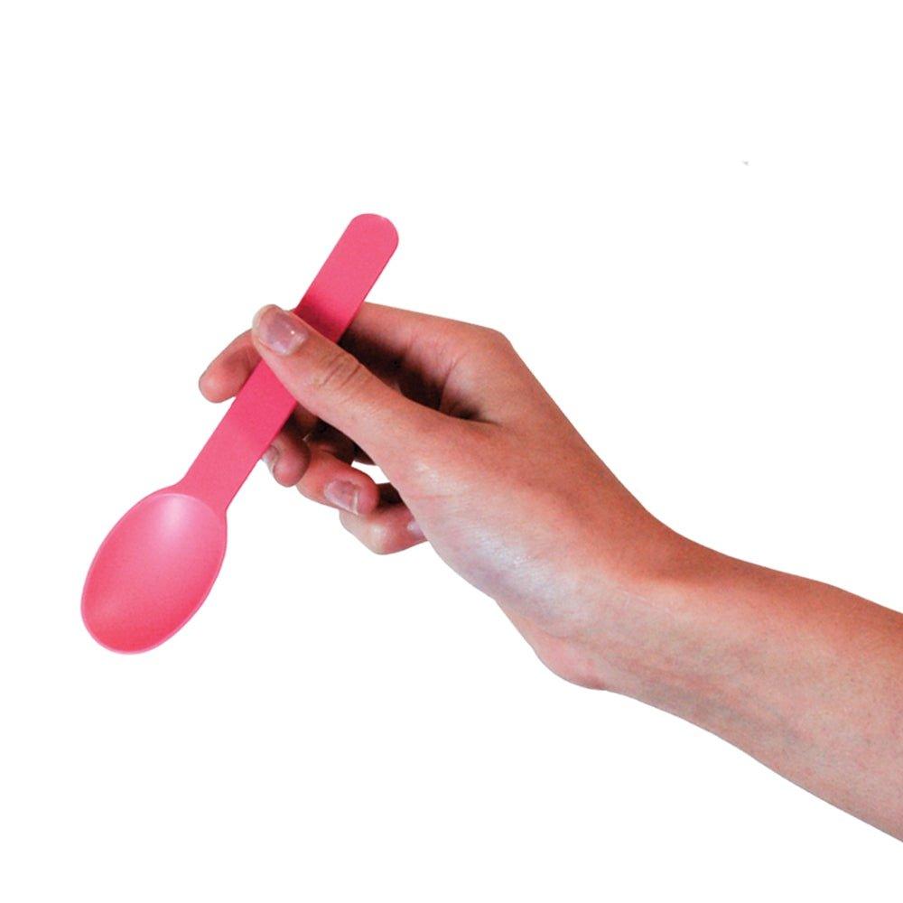 UNIQIFY® Pink Heavy Duty Ice Cream Spoons - 65011