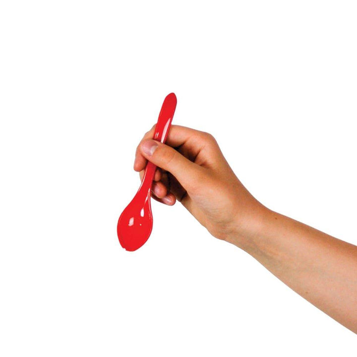 UNIQIFY® Red Curve Ice Cream Spoons - 62913