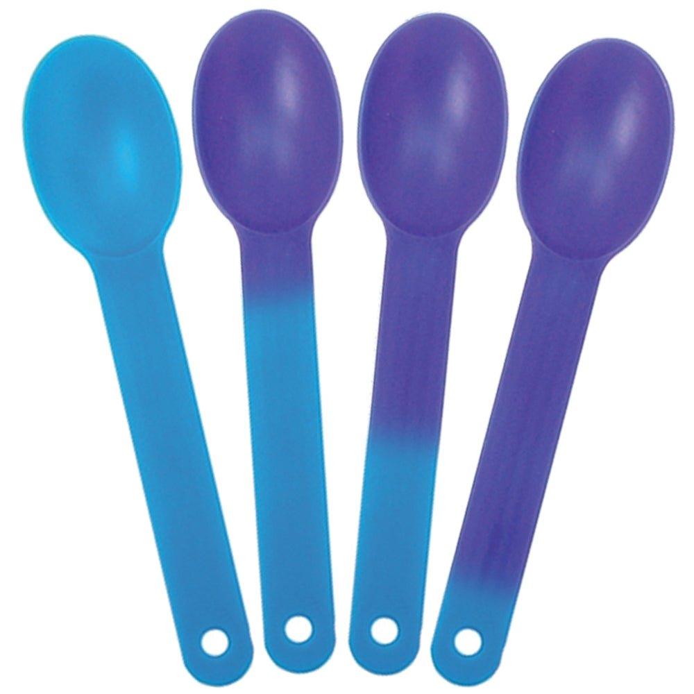 UNIQIFY® XL Crazy Color Changing Spoons - Blue to Purple - 65211