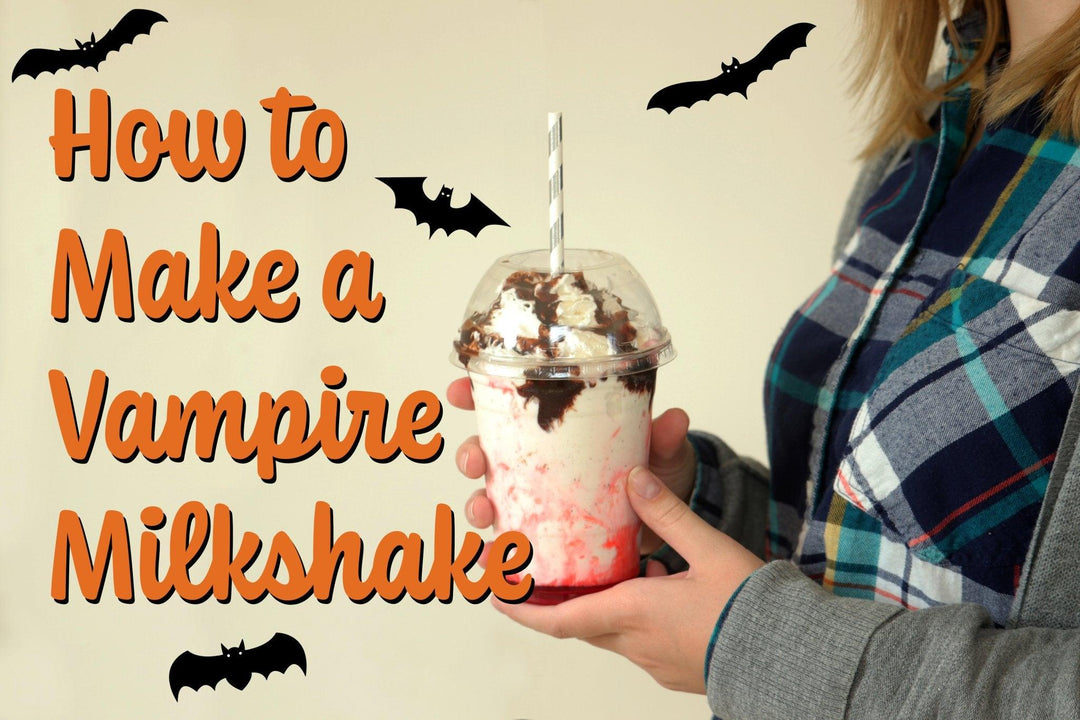 How to Make a Vampire Milkshake - Frozen Dessert Supplies