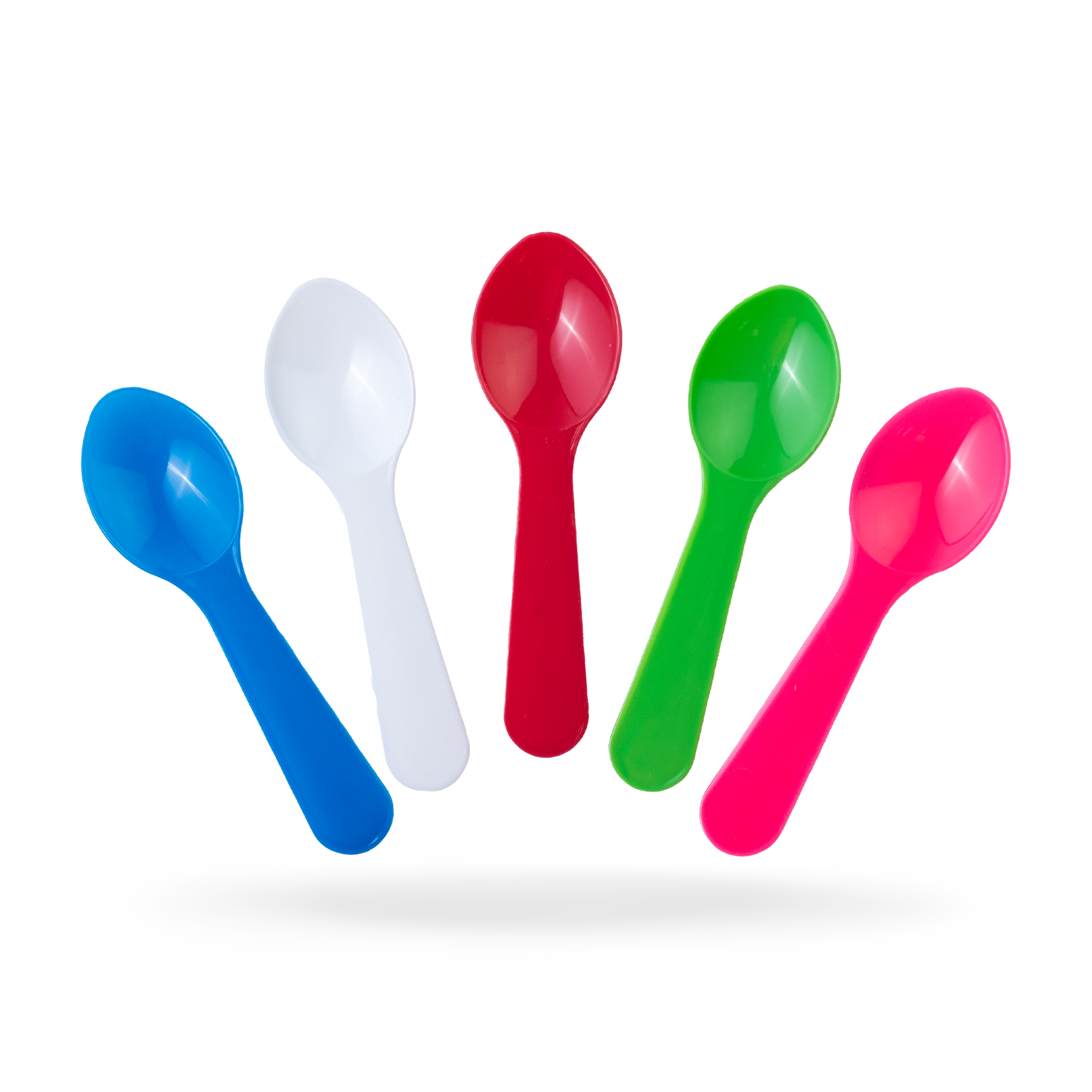 Disposable Mini Tasting Spoons - Frozen Dessert Supplies