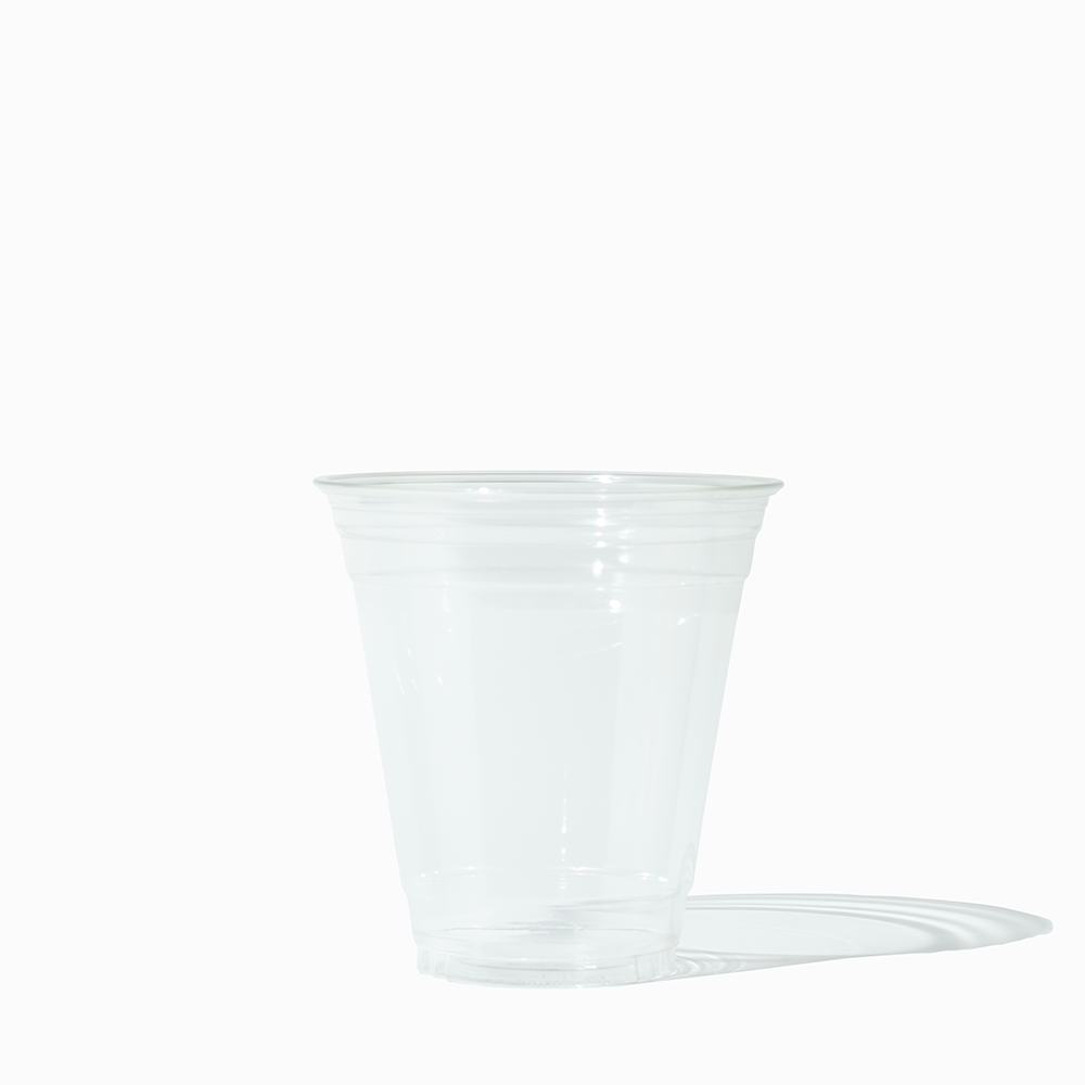 Frozen Dessert Supplies - UNIQ 12 oz Clear Plastic Disposable PET Cups - 1000/Case - Product