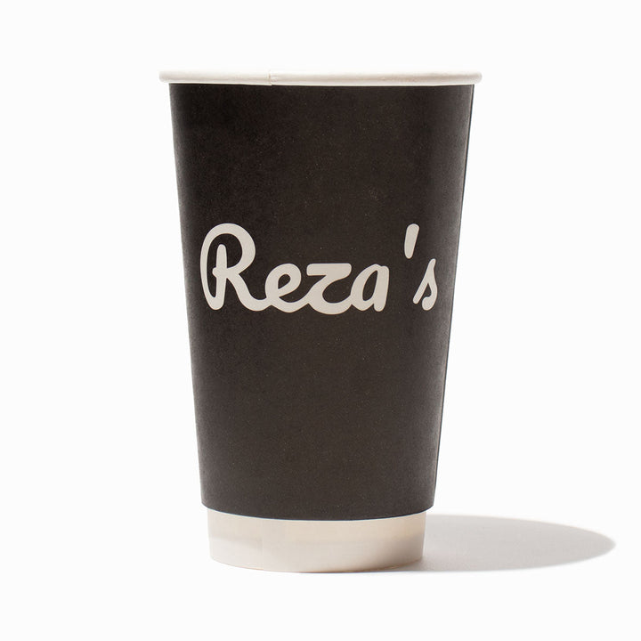 12 oz Custom Double Wall Disposable Coffee Cups 500/Case Frozen