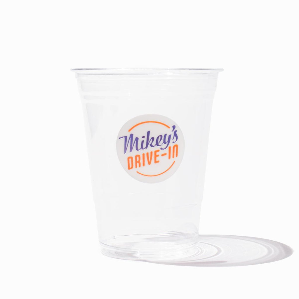 UNIQIFY 16 oz Custom Plastic Clear Drinking PET Cups - 1000/Case 2 Colors / 100 Cases