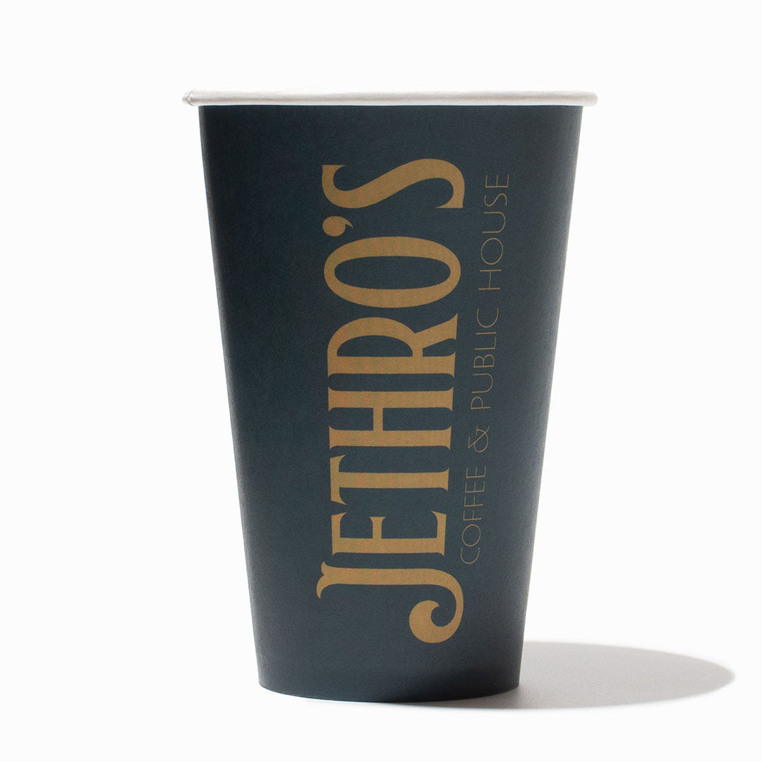 UNIQIFY® 20 oz Custom Single Wall Disposable Coffee Cups - Frozen Dessert Supplies