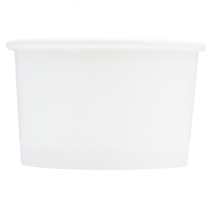 uniq 3 oz white ice cream cups