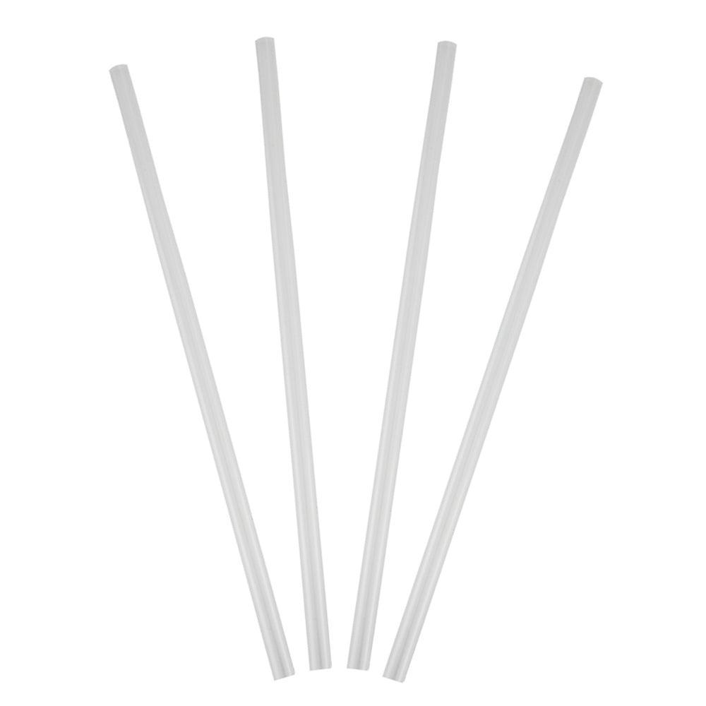 7.75in Clear Plastic Wrapped Straws - Frozen Dessert Supplies F023301WH07