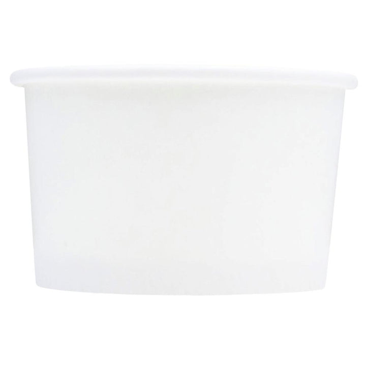 uniq 5 oz white ice cream cups