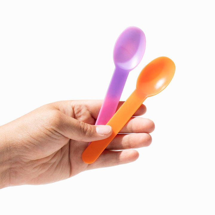 UNIQIFY Mixed Color Changing Heavy Duty Spoons - Frozen 