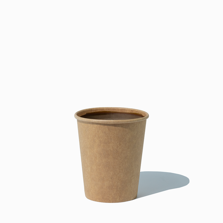 8 oz Kraft Single Wall Paper Cups - 1000/Case