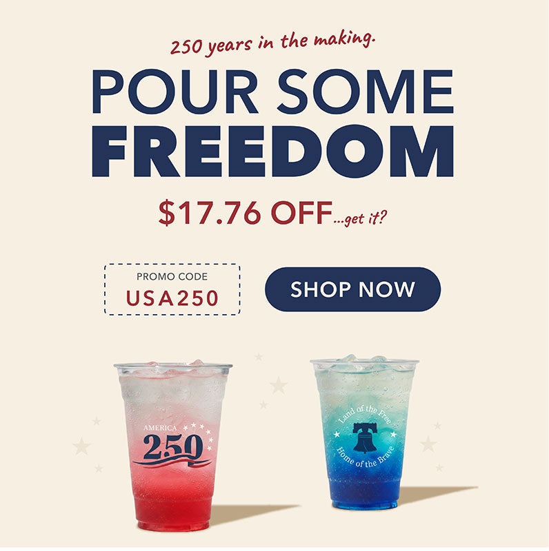 America 250 Clear Plastic Cups