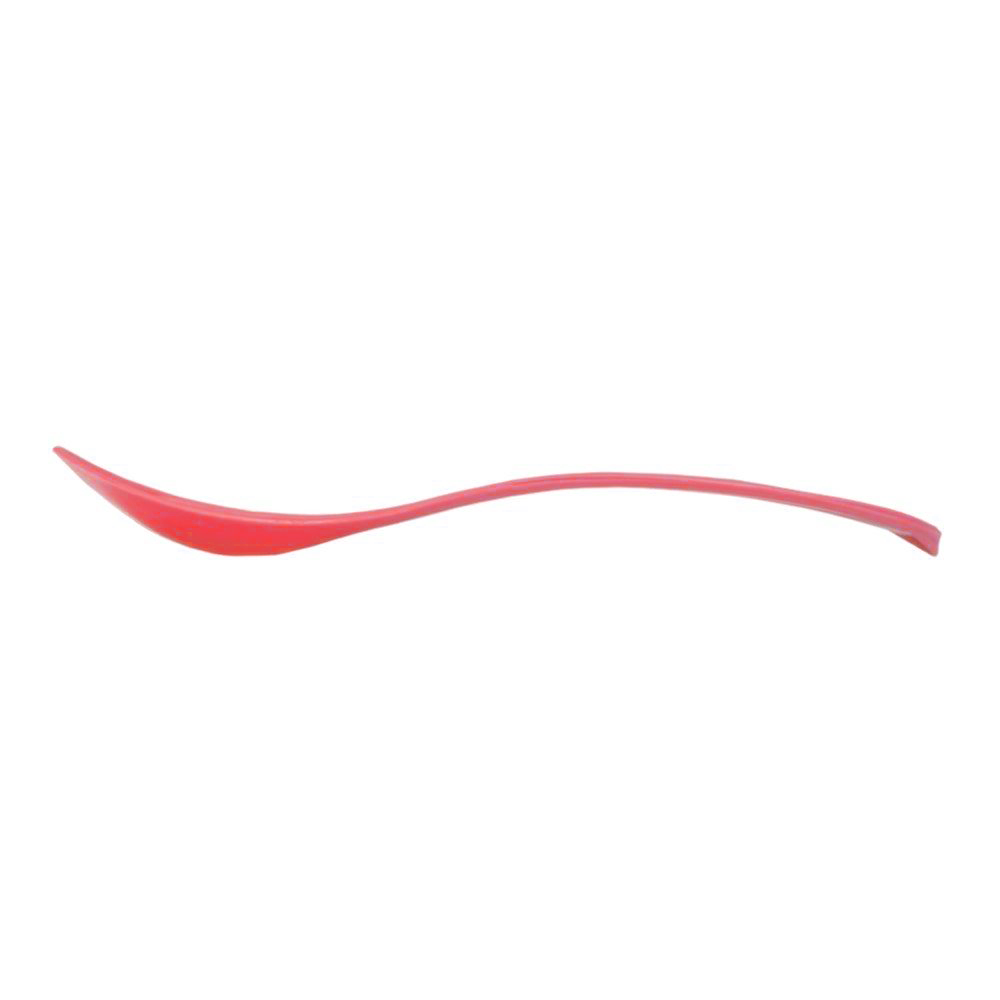 UNIQ Red Curve Ice Cream Spoons - Frozen Dessert Supplies