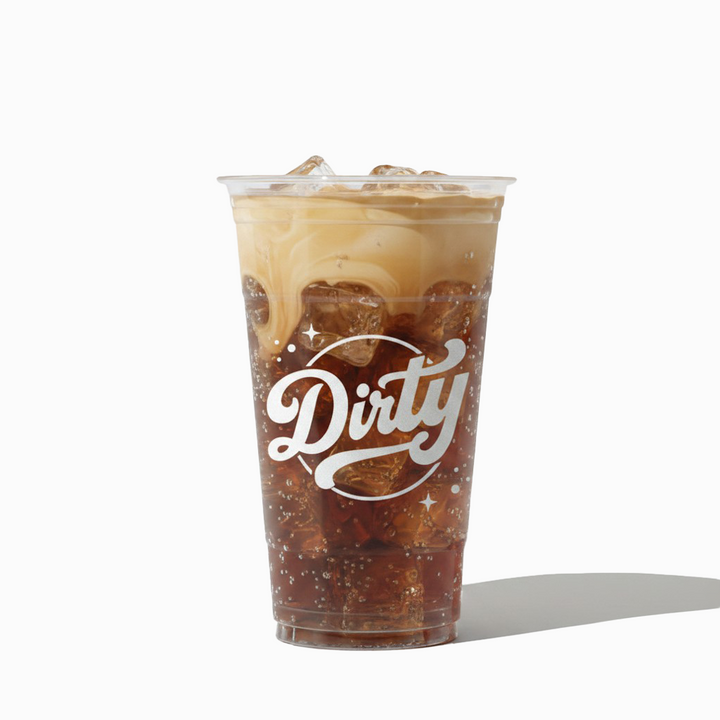 DIRTY 24 oz Clear PET Plastic Soda Cups - 600/Case