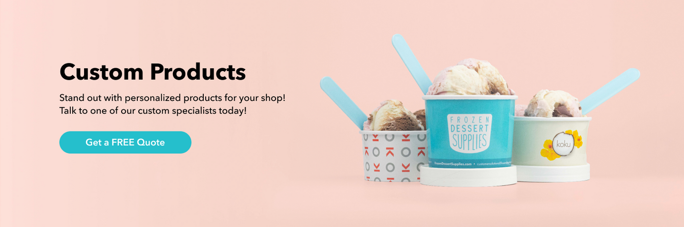 Ice Cream Topping Set - Custom Branded Promotional Ice Cream