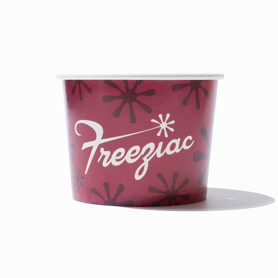 UNIQIFY 16oz Custom Printed Ice Cream Cups - Frozen Dessert Supplies