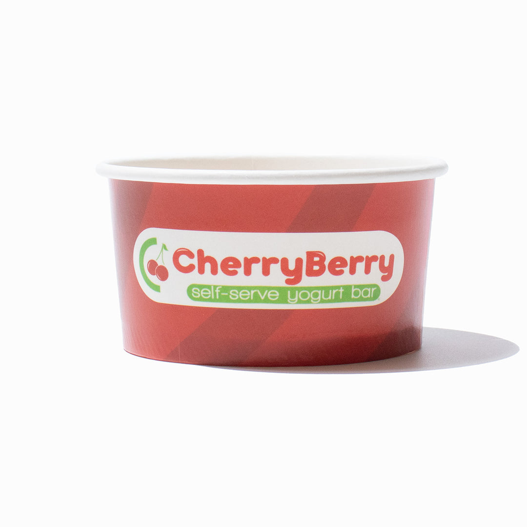 UNIQIFY 6oz Custom Printed Ice Cream Cups - Frozen Dessert Supplies