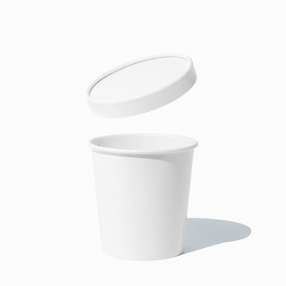 16 oz Pint Sized To-Go Ice Cream Containers With Lids