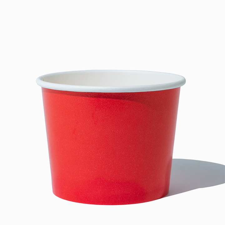 12 oz red ice cream cups product