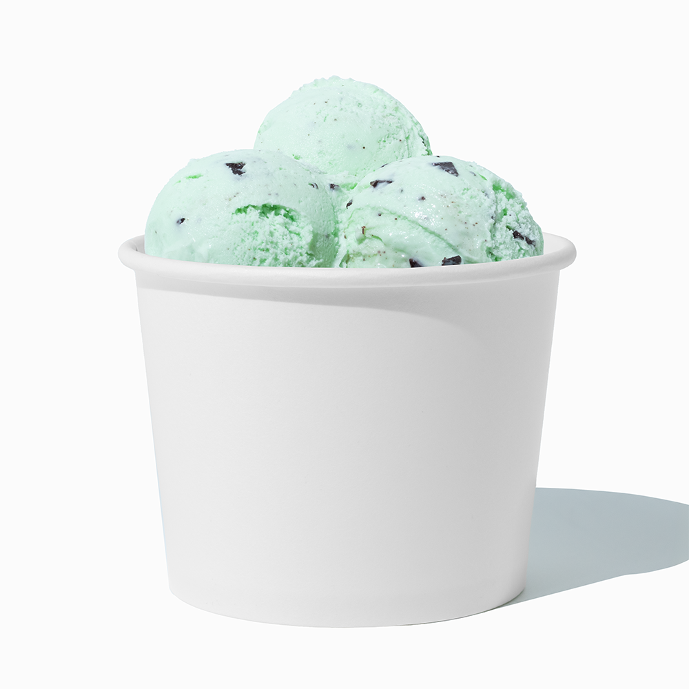 UNIQ 12 oz White Ice Cream Cups