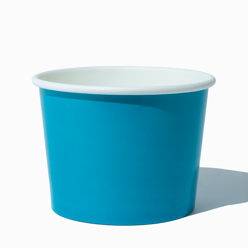 16 oz blue ice cream cups product