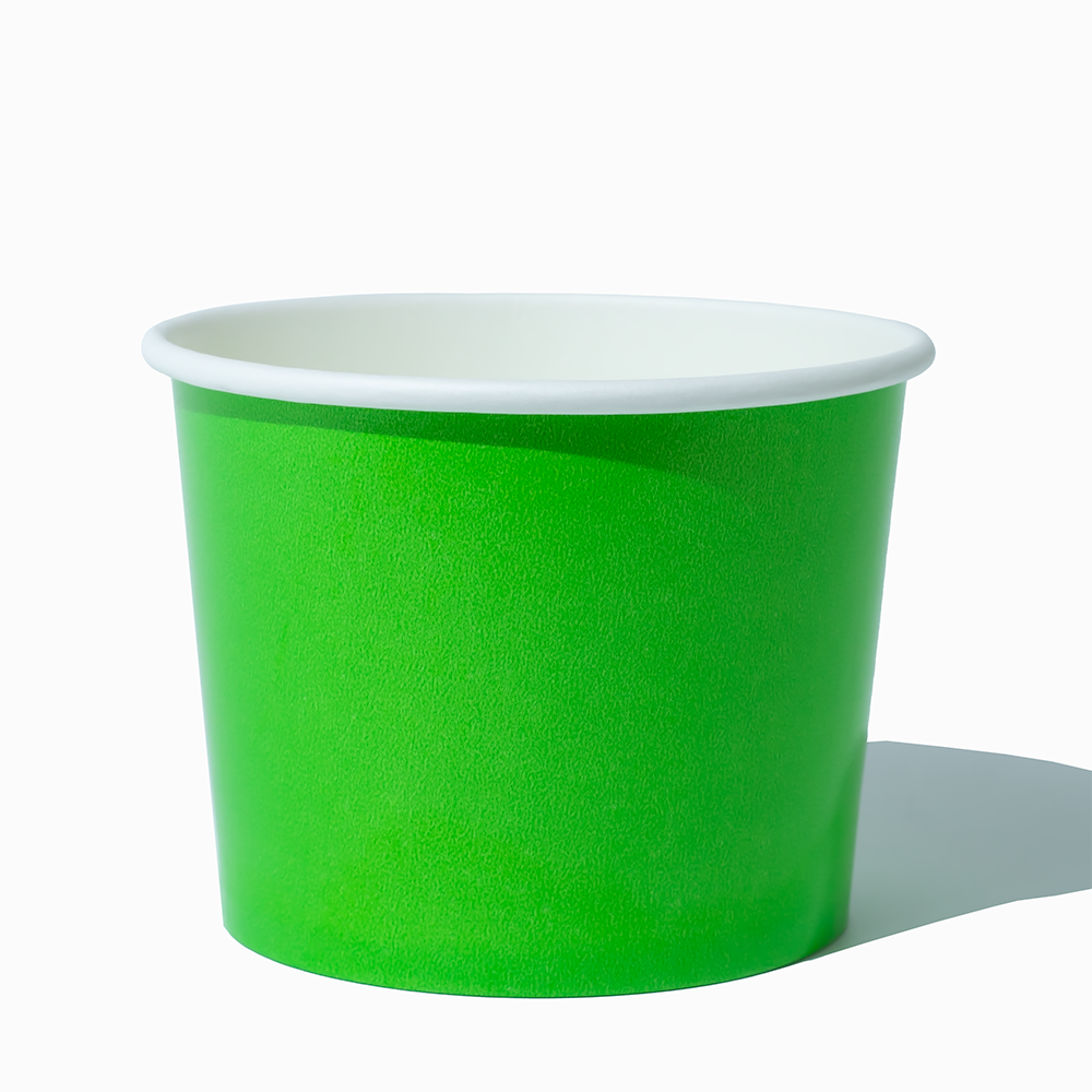 16 oz green ice cream cups product