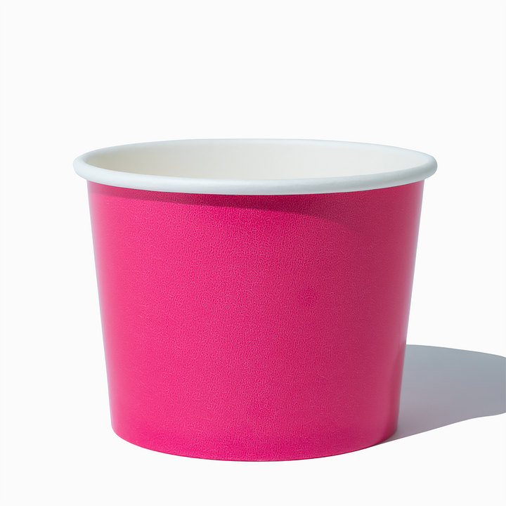 16 oz pink ice cream cups product