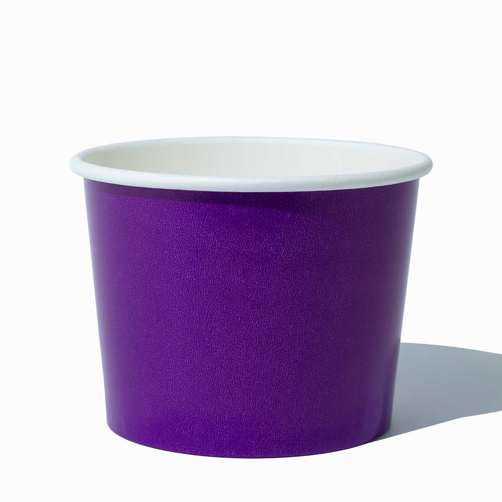 16 oz purple ice cream cups product