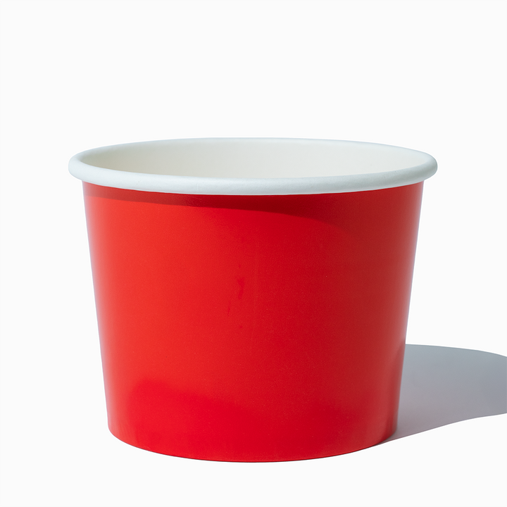 16 oz red ice cream cups product