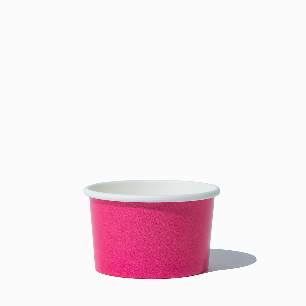 3 oz pink ice cream cups product