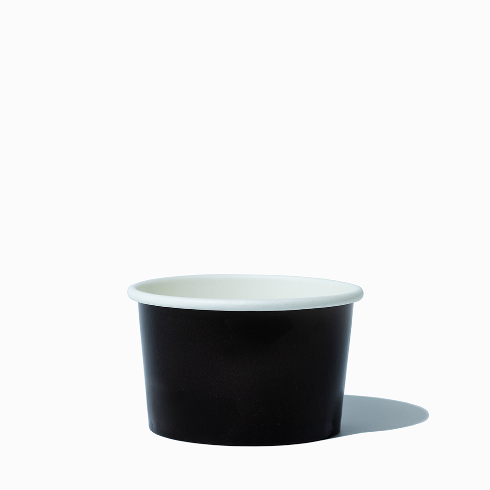 4 oz black ice cream cups product