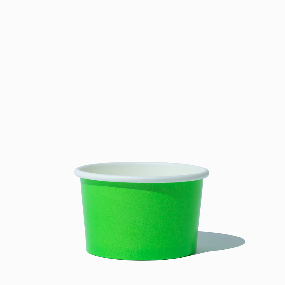 4 oz green ice cream cups product