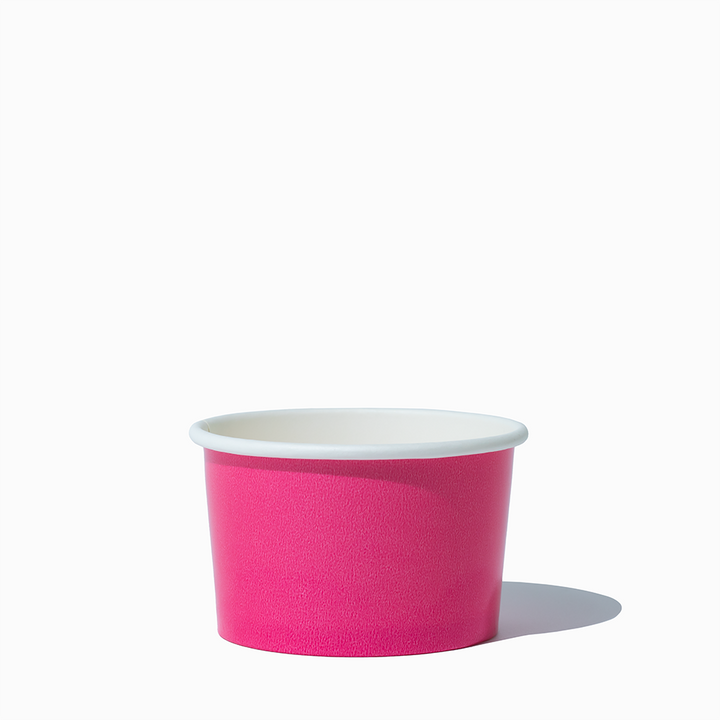 4 oz pink ice cream cups product