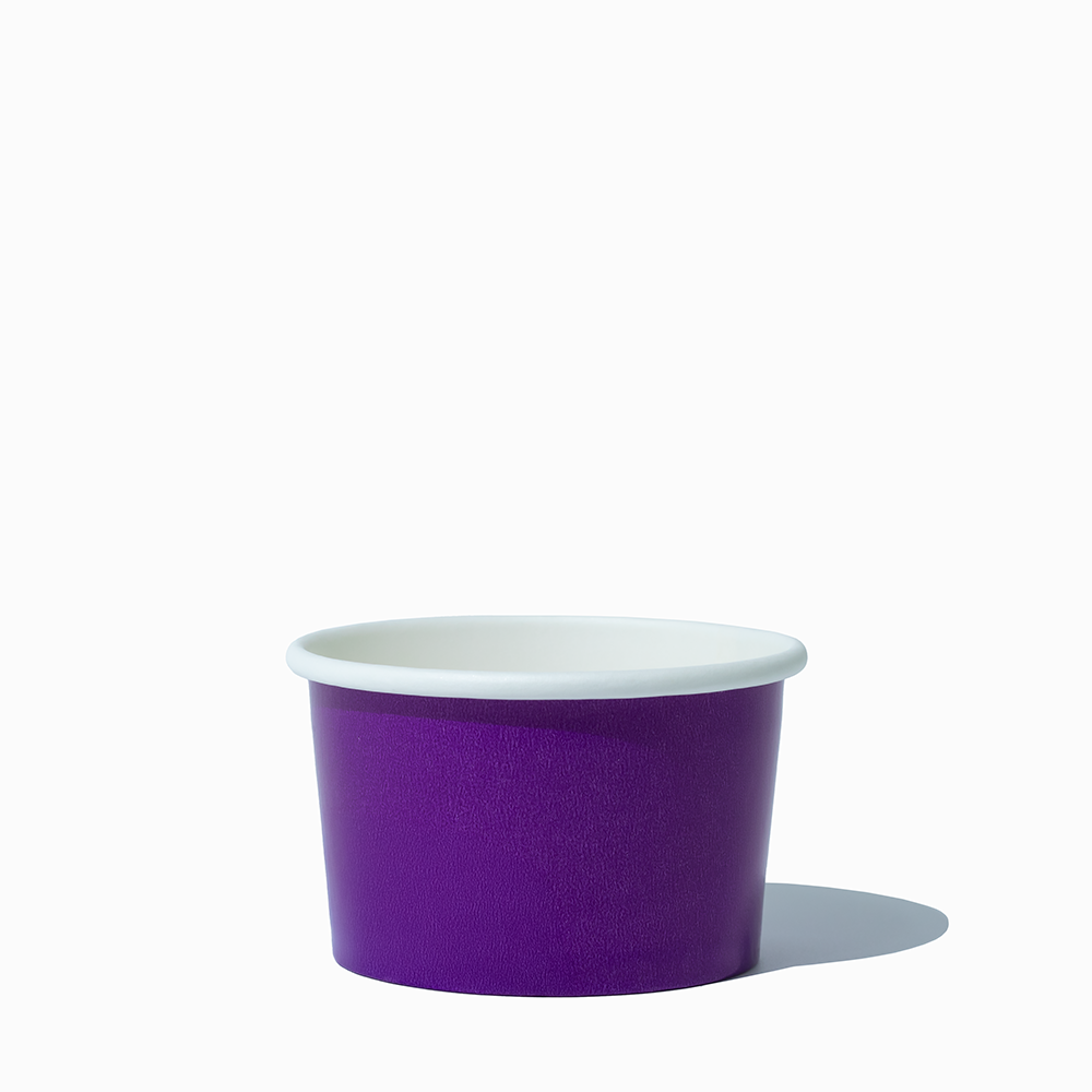 4 oz purple ice cream cups product