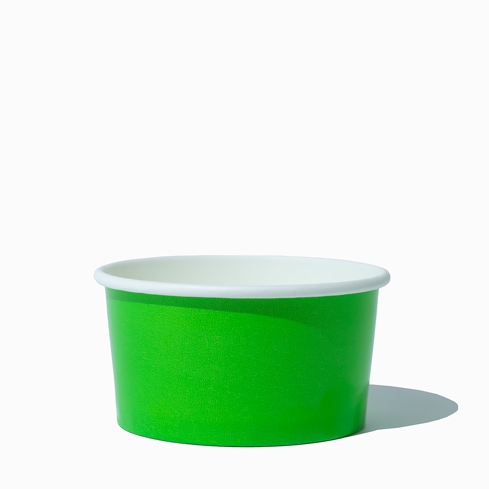 6 oz green ice cream cups product