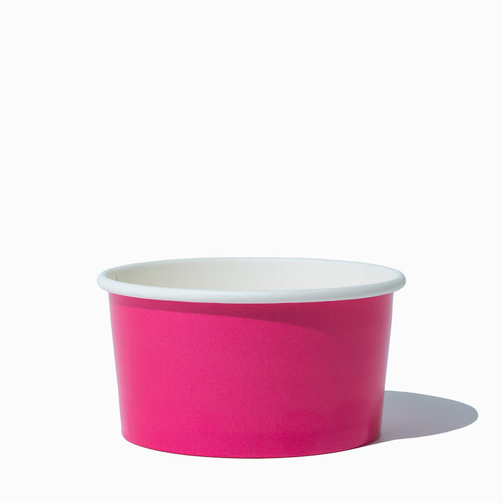 6 oz pink ice cream cups product