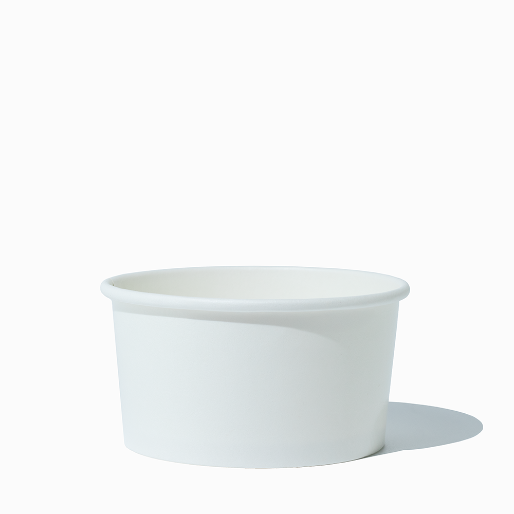 6 oz white ice cream cups product